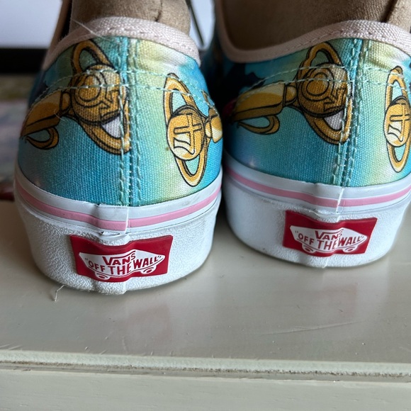 Rare Vans x Sailor Moon Old Skool Luna Cat Blue Anime Sneakers Discontinued” - Picture 7 of 9